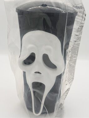 AMC Exclusive Scream 7 3-D Ghostface Drinkware Tumbler